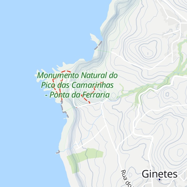 Map of Pico das Camarinhas