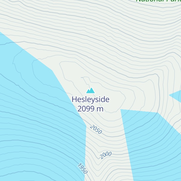Map of Hesleyside