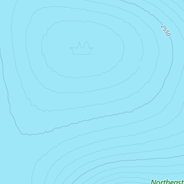 Map of Dôme des Séracs