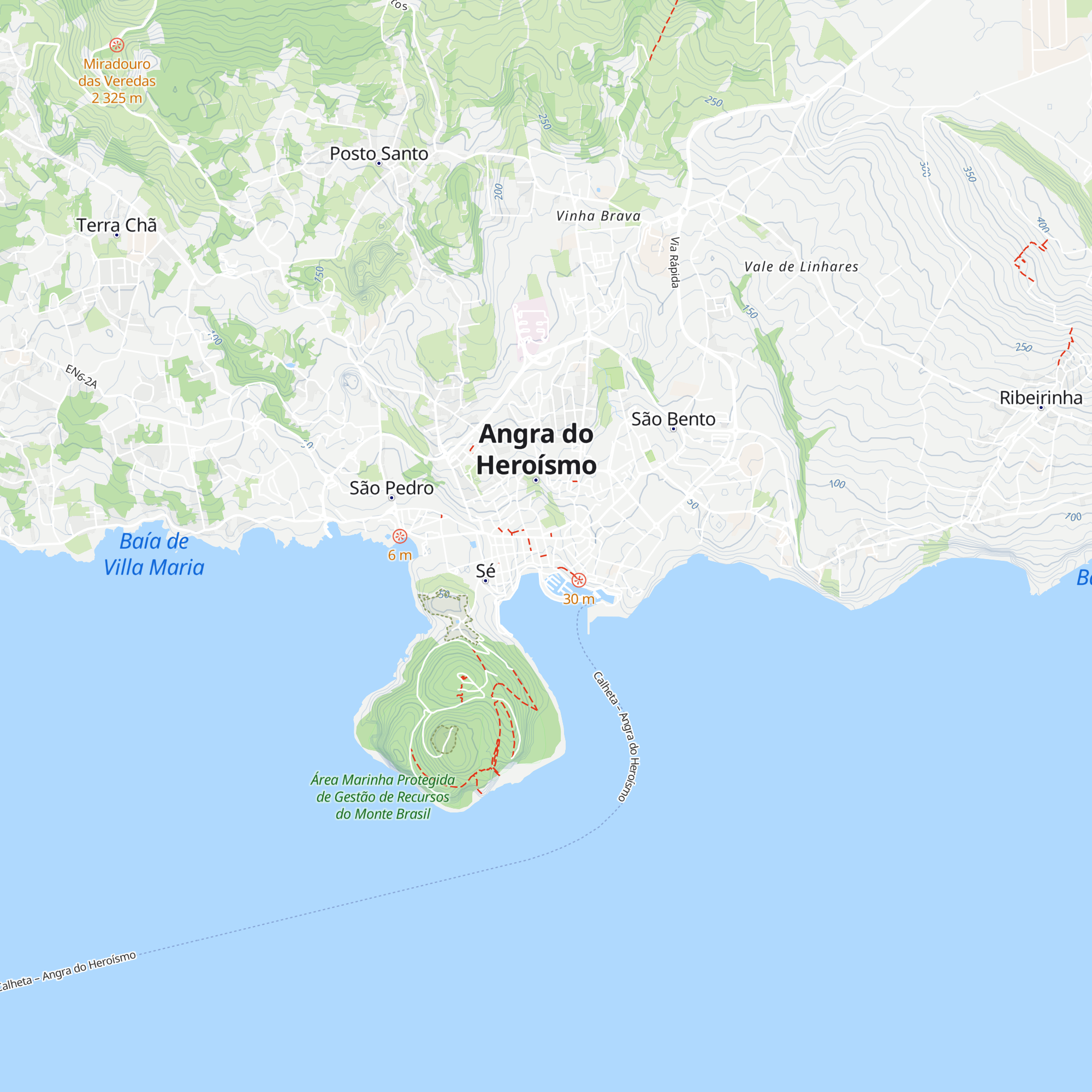 Posto de Turismo map