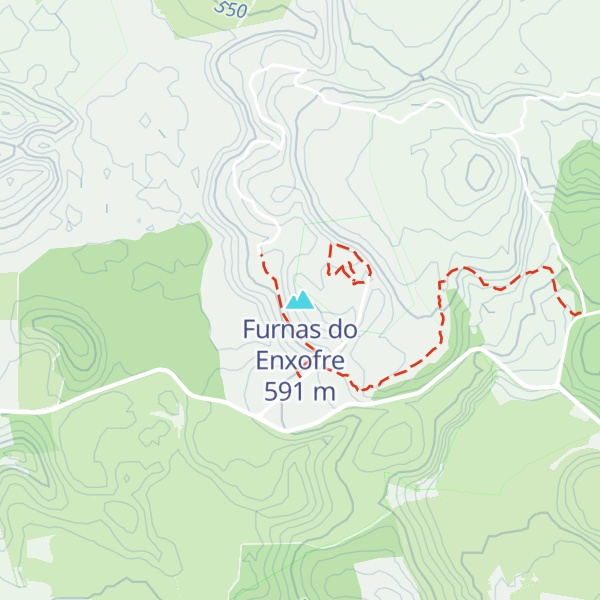 Map of Furnas do Enxofre