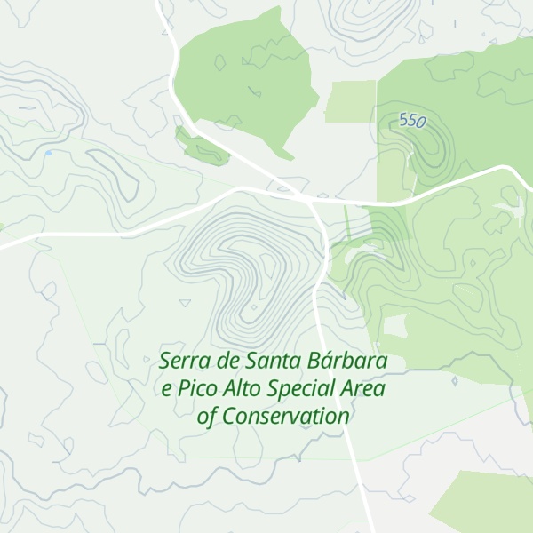 Map of Pico da Bagacina