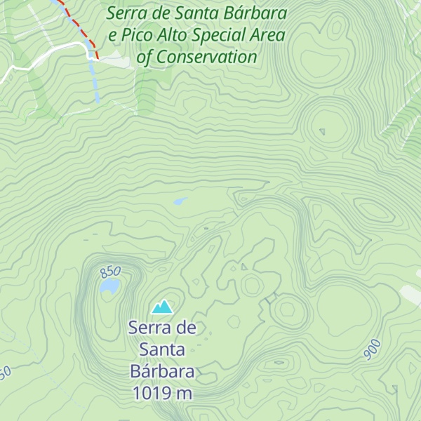 Map of Pico Rachado