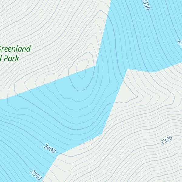 Map of Oscar Wisting Bjerg