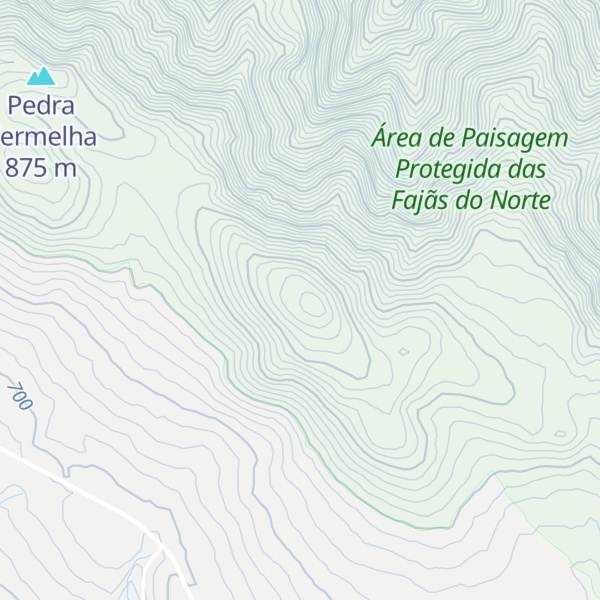 Map of Pico dos Frades
