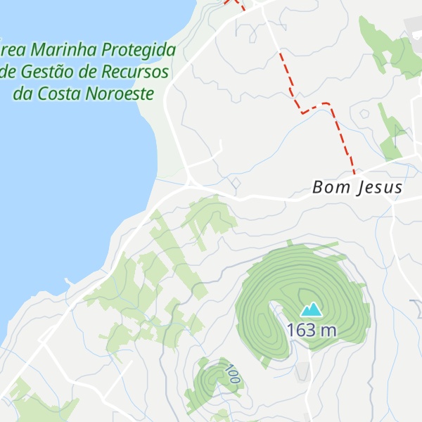 Map of Pico das Bichas