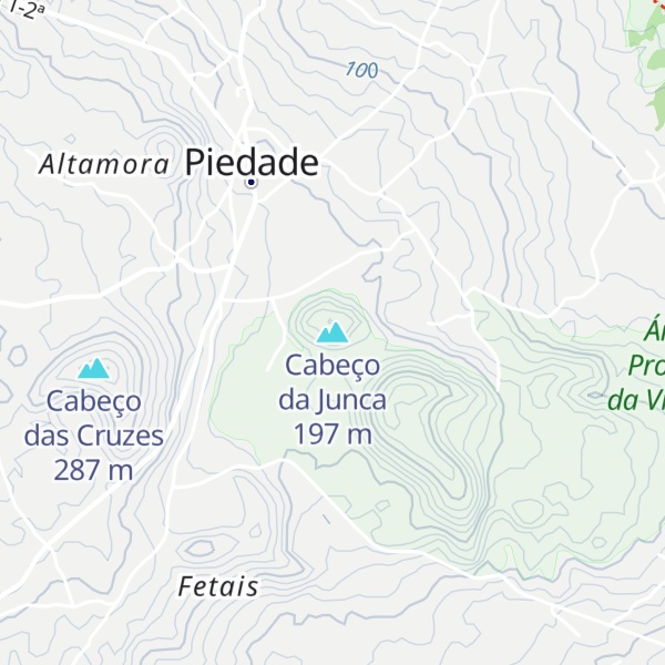 Map of Cabeço da Junca