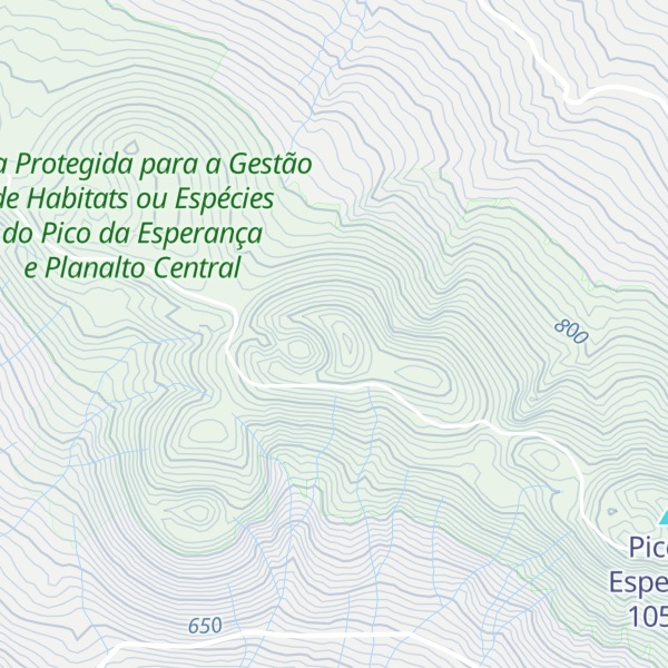 Map of Pico Morro Pelado
