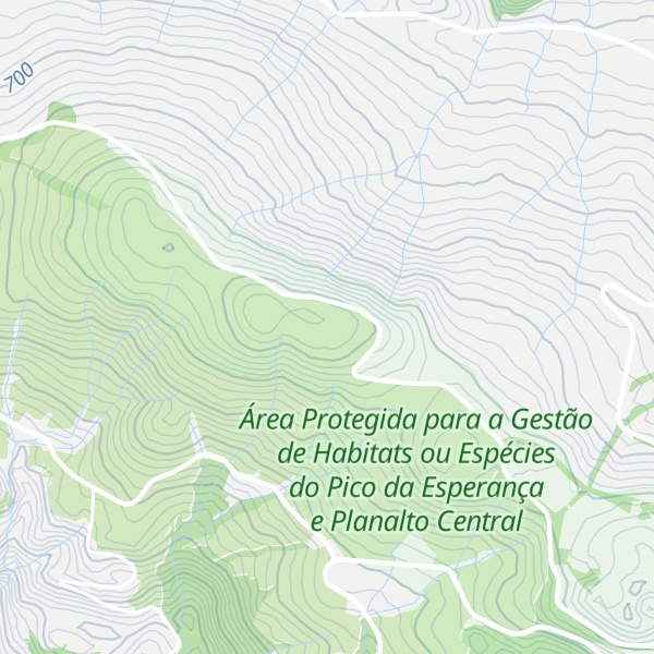 Map of Pico das Brenhas