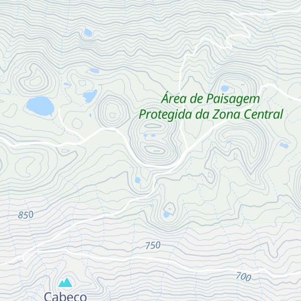 Map of Pico Laje