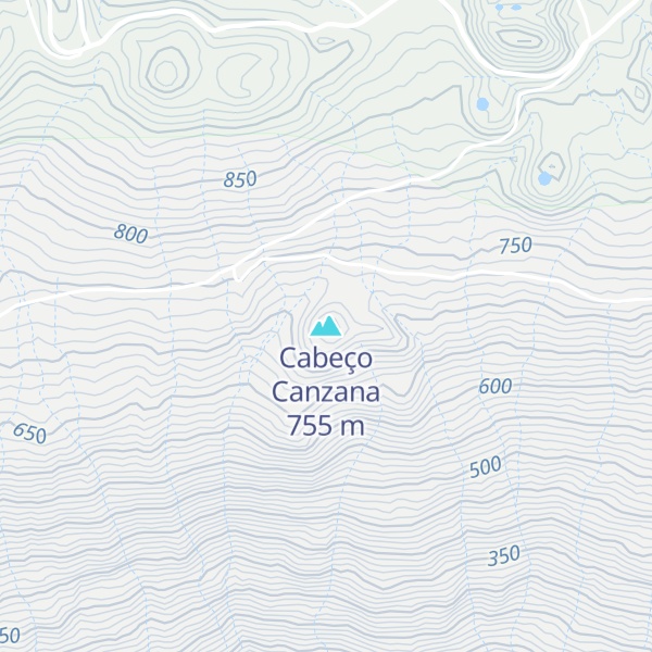 Map of Cabeço Canzana