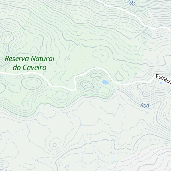 Map of Cabeço do Caveiro