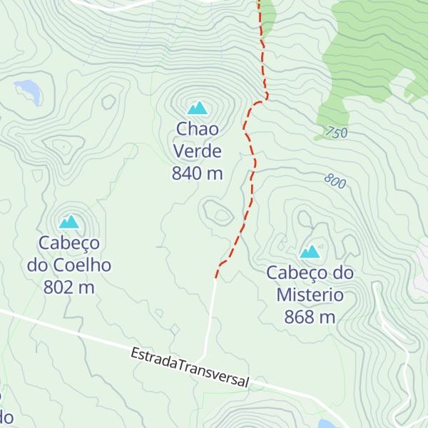 Map of Cabeços do Mistério