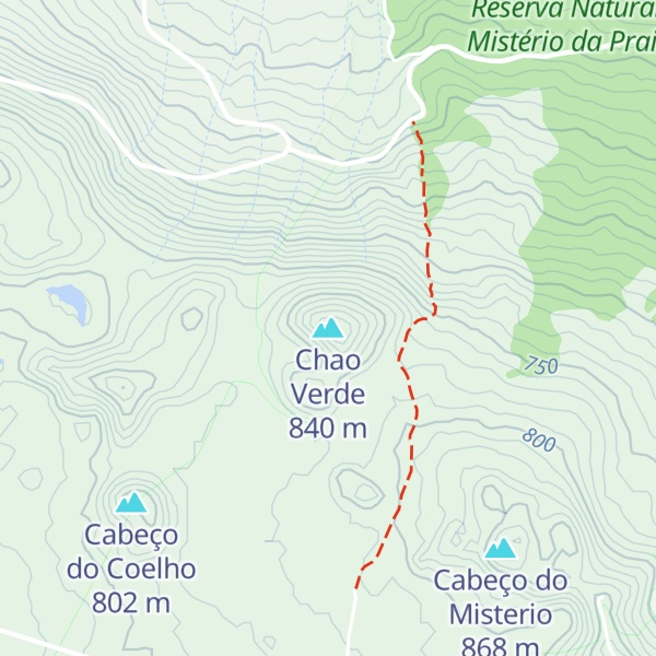 Map of Chao Verde