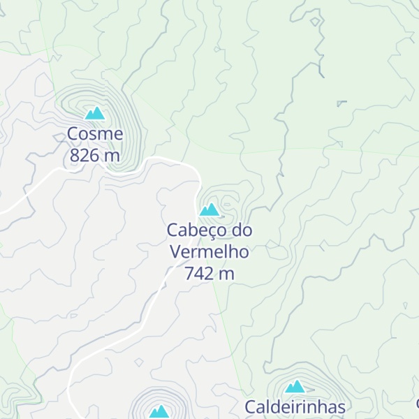 Map of Cabeço do Vermelho