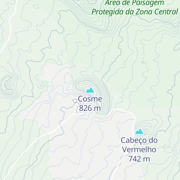 Map of Cosme