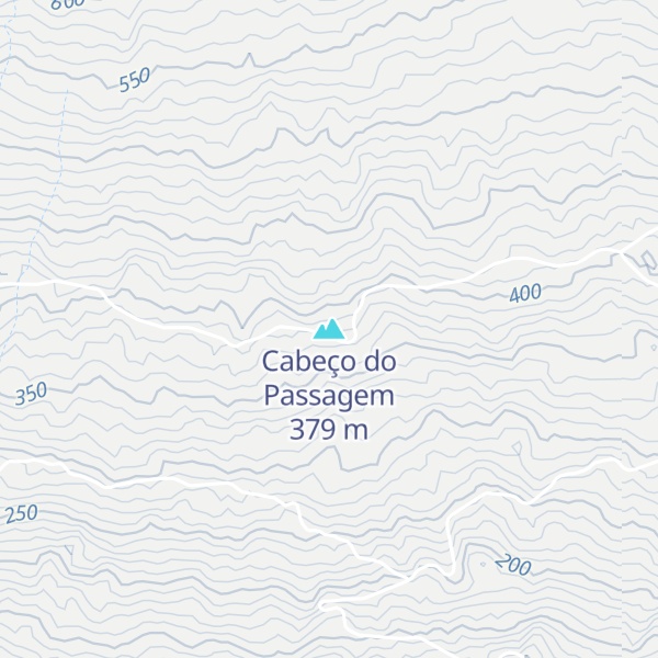 Map of Cabeço do Passagem