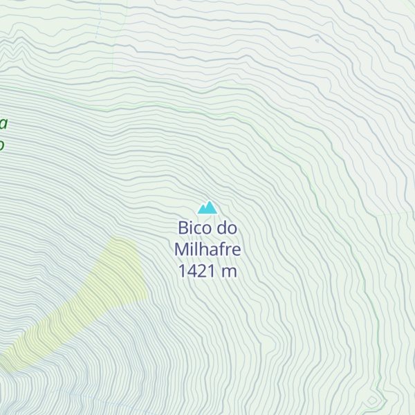 Map of Bico do Milhafre