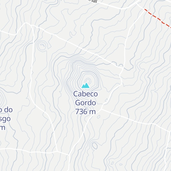 Map of Cabeco Gordo
