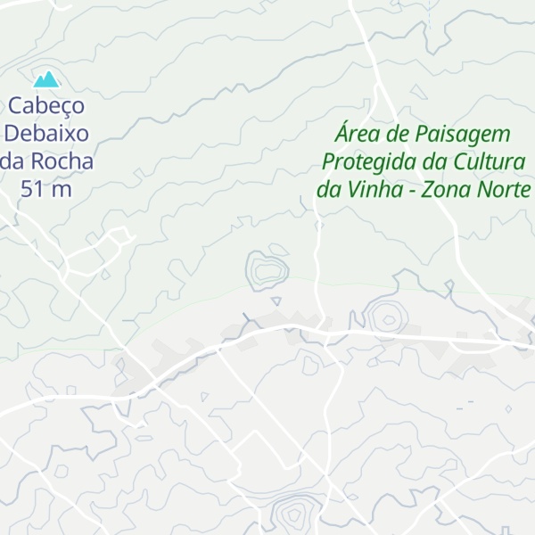 Map of Cabeço Brasil