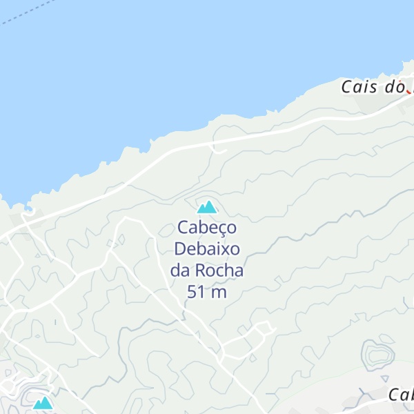Map of Cabeço Debaixo da Rocha