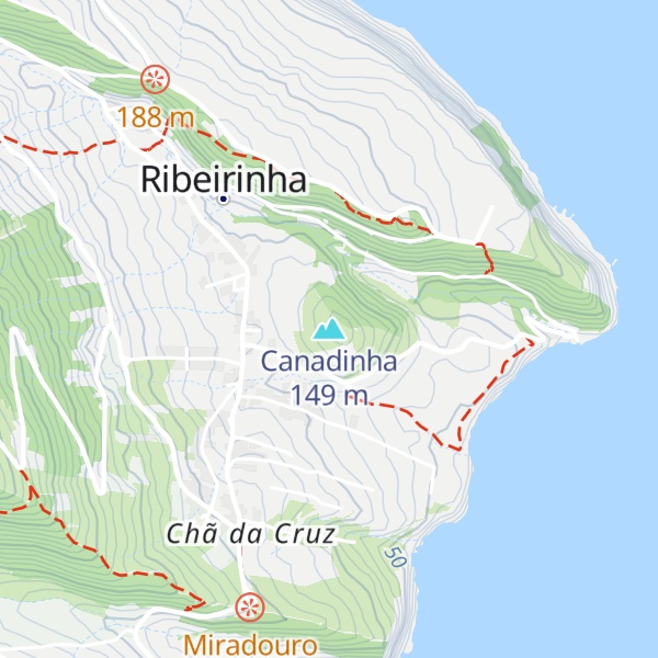 Map of Canadinha