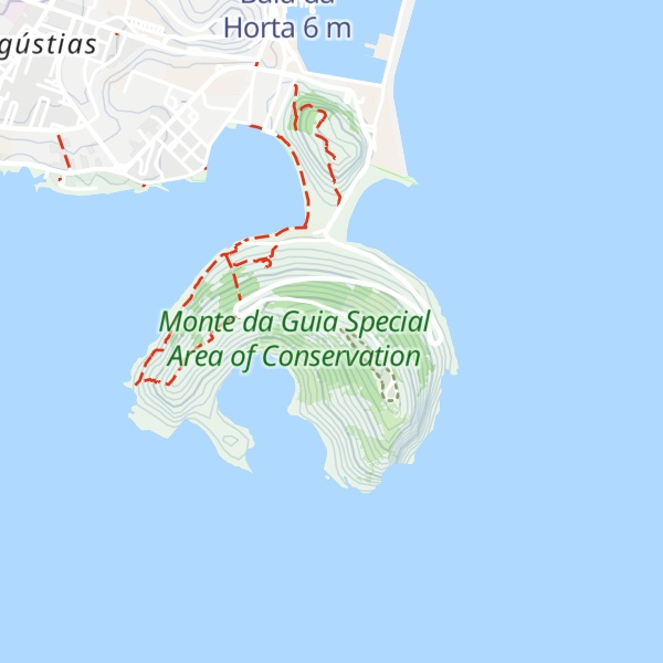 Map of Monte da Guia