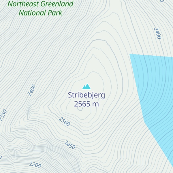 Map of Stribebjerg