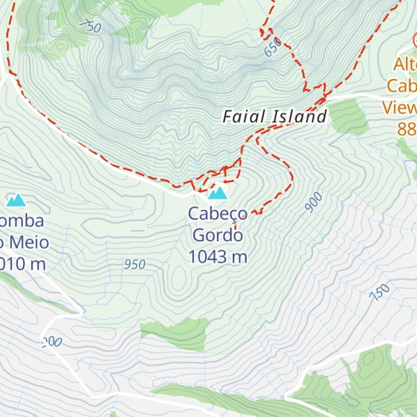 Map of Cabeço Gordo 2º