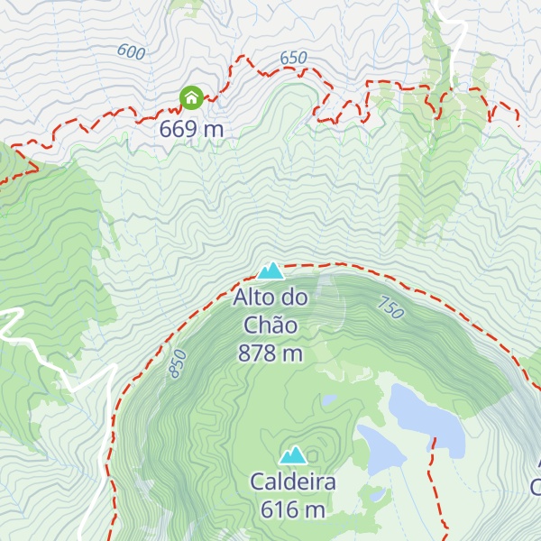 Map of Alto do Chão