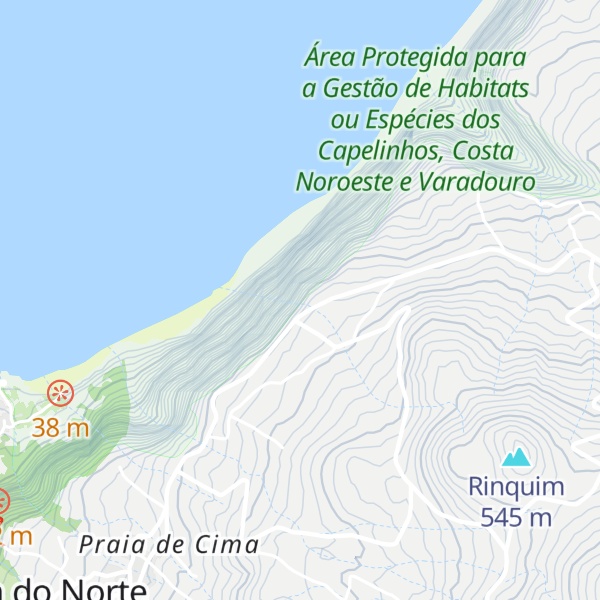 Map of Costa Brava