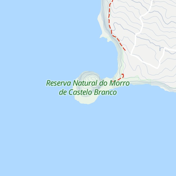 Map of Morro do Castelo Branco
