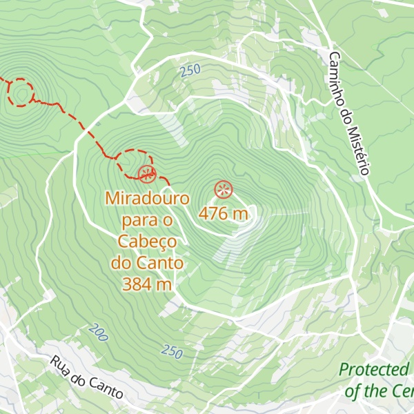 Map of Caldeirão