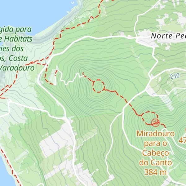 Map of Cabeço do Canto