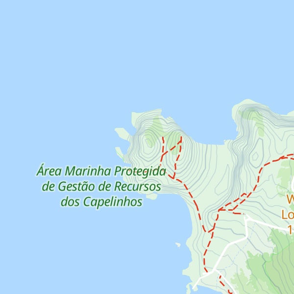 Map of Vulcão dos Capelinhos