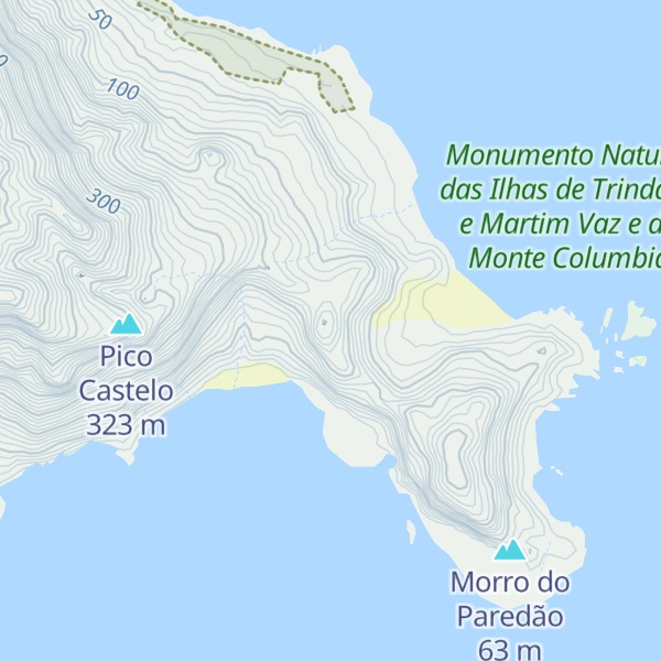 Map of Pico do Vigia
