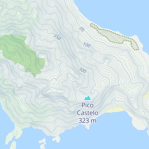 Map of Pico Grazinas