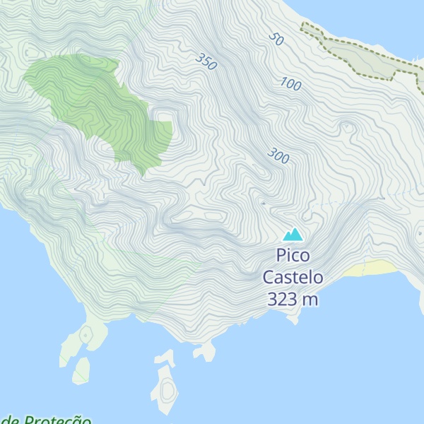 Map of Morro Vermelho