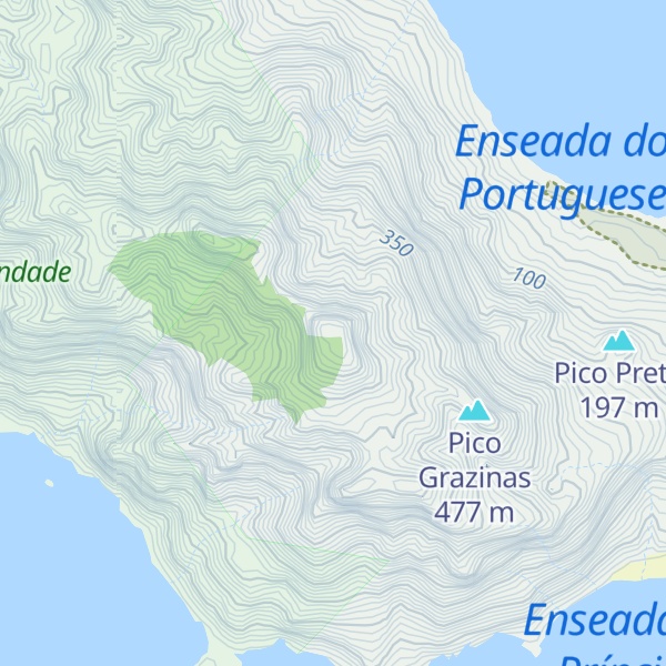 Map of Pico do Desejado