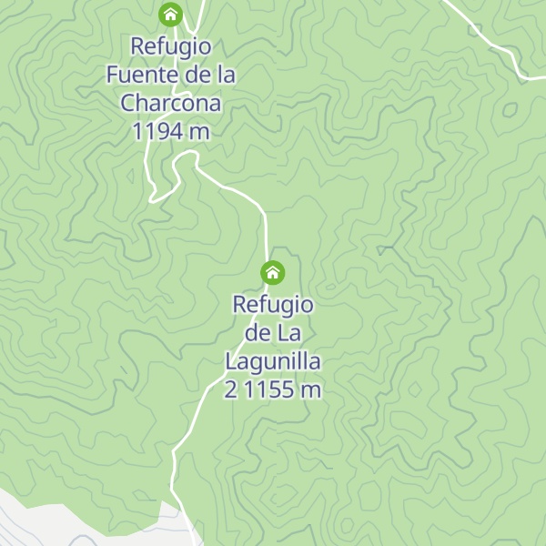 Map of Refugio de La Lagunilla 2