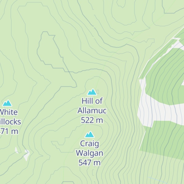 Map of Hill of Allamuc