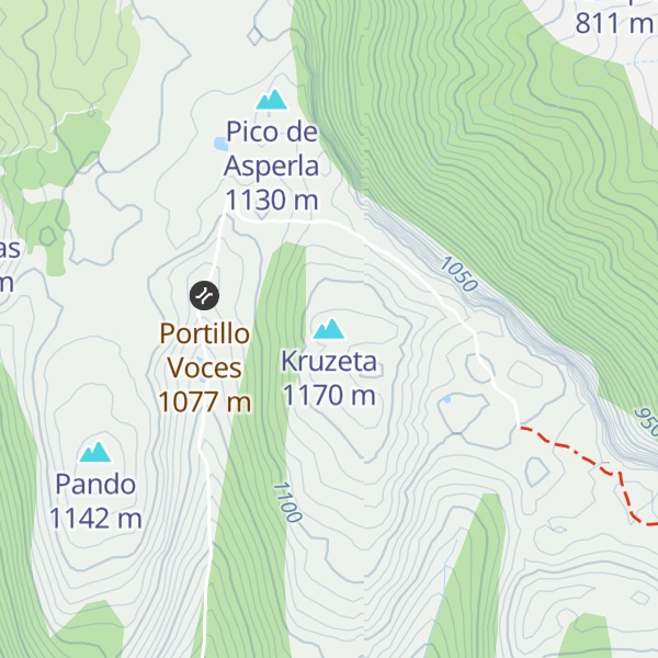Map of Kruzeta