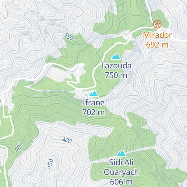 Map of Ifrane
