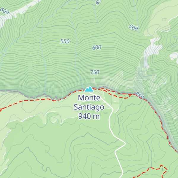 Map of Monte Santiago