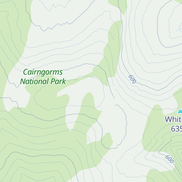 Map of Head of Garbh Choire