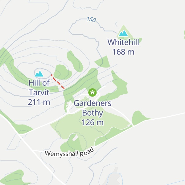 Map of Gardeners Bothy