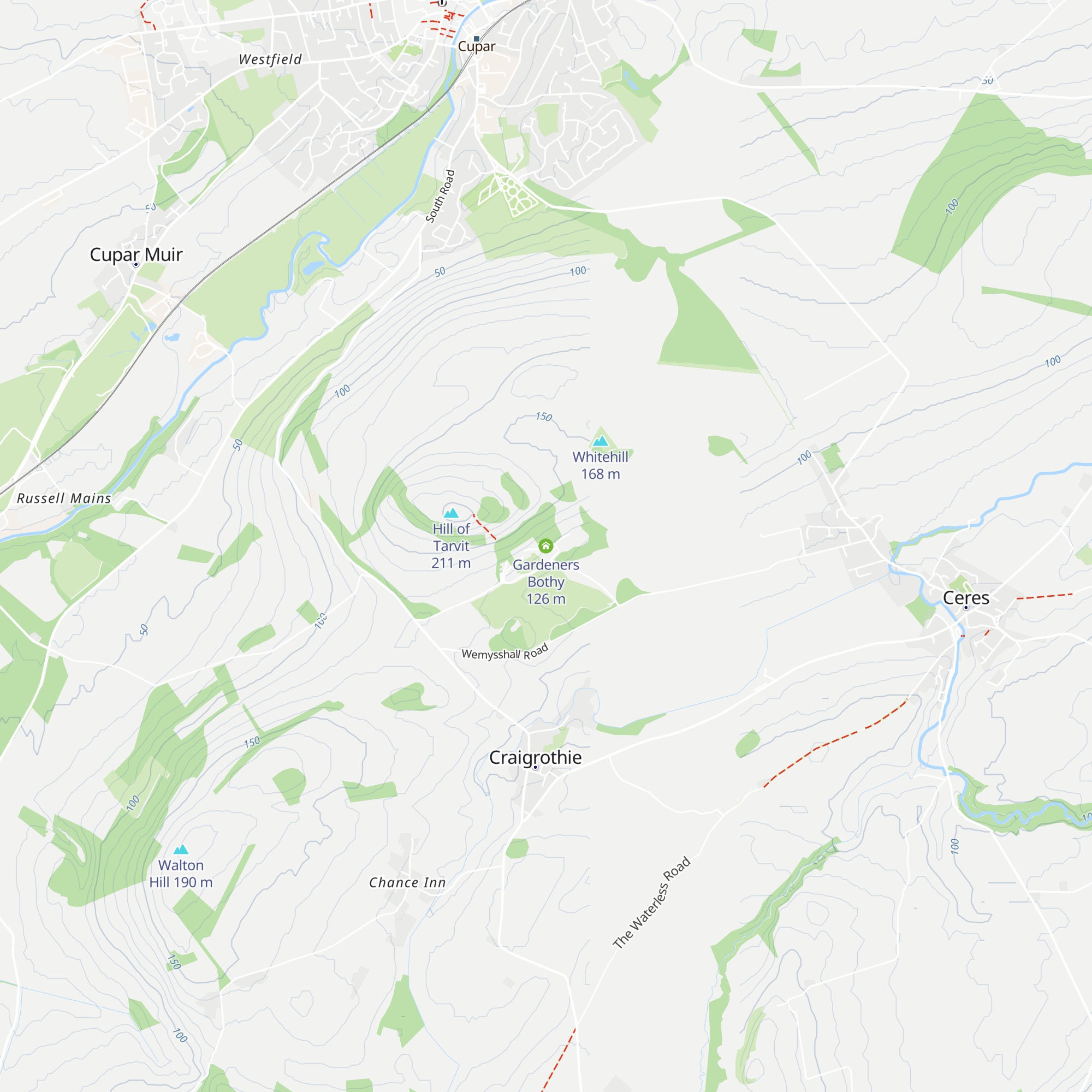 Gardeners Bothy map
