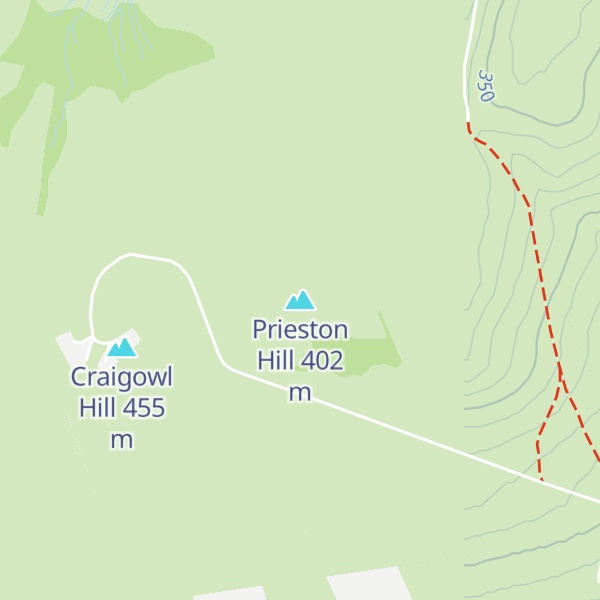 Map of Prieston Hill