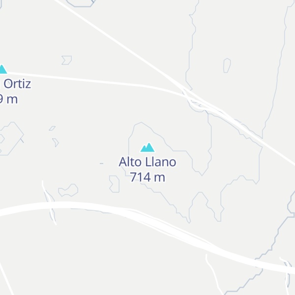 Map of Alto Llano