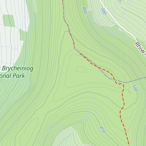 Map of Hatterrall Hill